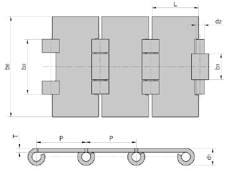 Flat-top chain