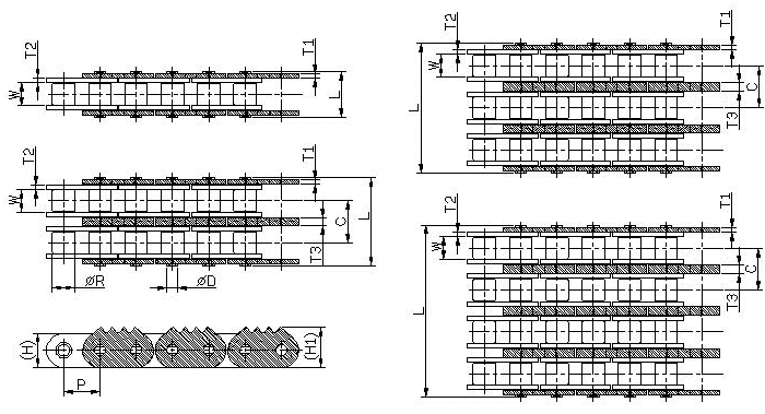 Flat-top chain