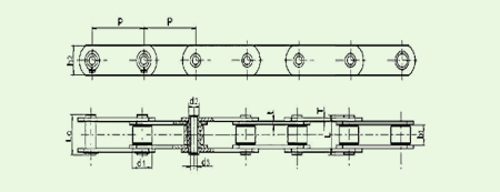 Drive Chains Leaf Chain